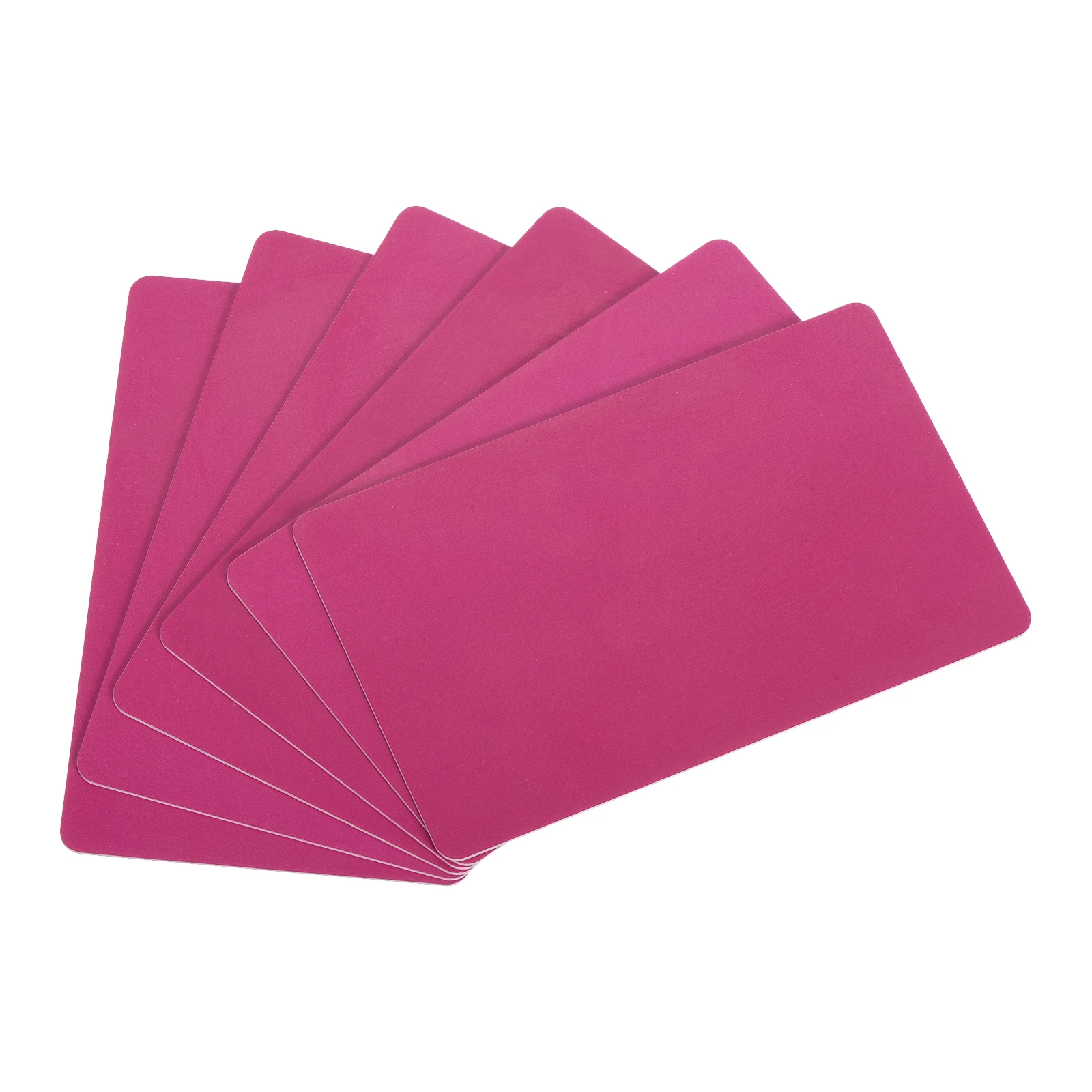 

10/30Pcs Blank PVC Cards Color CR80 Plastic Cards Blank ID Card Waterproof for ID Badge Credit Cards Identification Badges