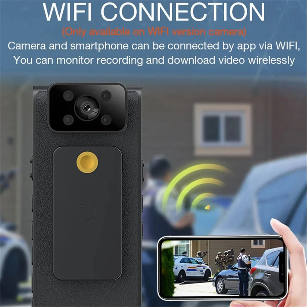 law enforcement recorder New 1080P HD WIFI Mini Camera Camcorder Body Mount Cam Small