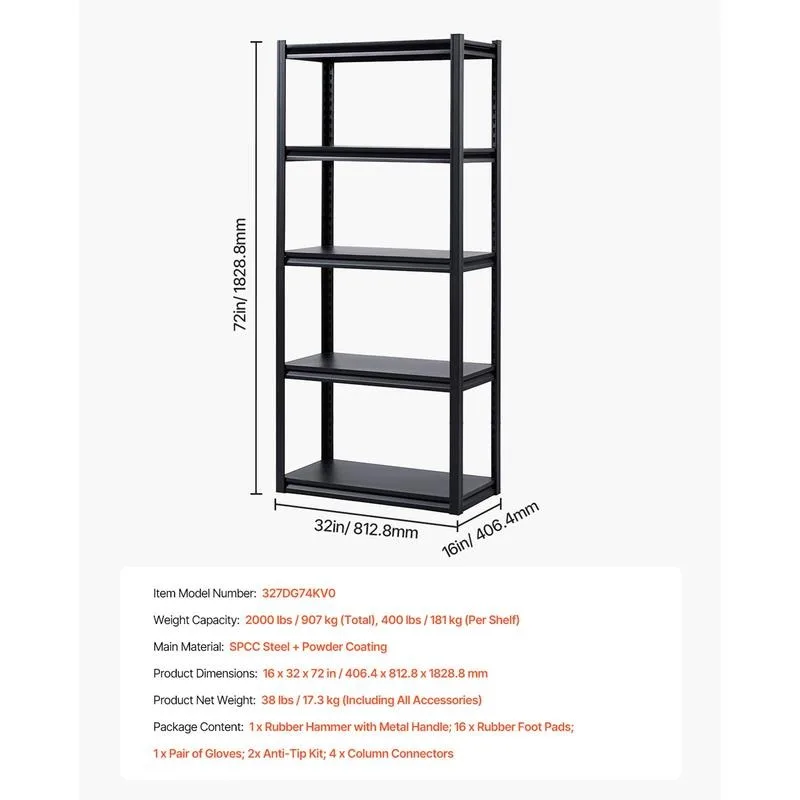 Storage Shelves 16