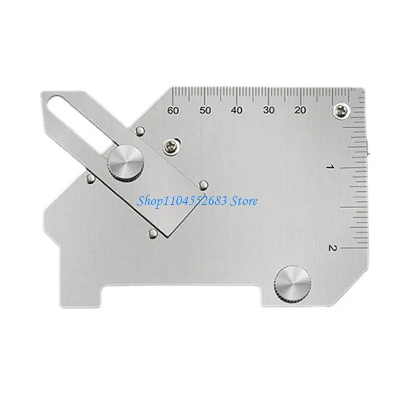 

Y6GD Professional Welding Gauges with Clear engraves Scale Welding Measurement for Fillet Throat Size and Easy Reinforcement