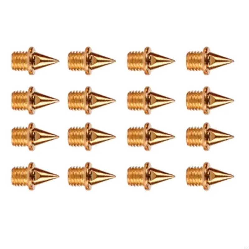 16Pcs Titaniums Alloys Track and Country Spikes Short Running Shoes Spikes for Running Camping Shoe Spikes Enduring