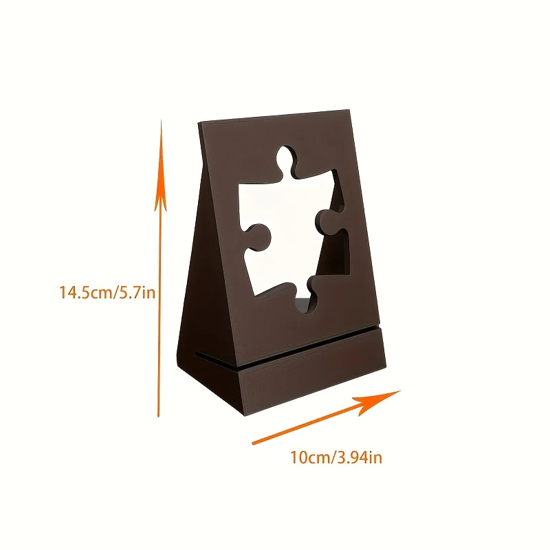 Puzzle Poster Box Lid Display Stand,Durable Plastic Material,Better Viewing Pictures During Assembly,Puzzle Decorative Style