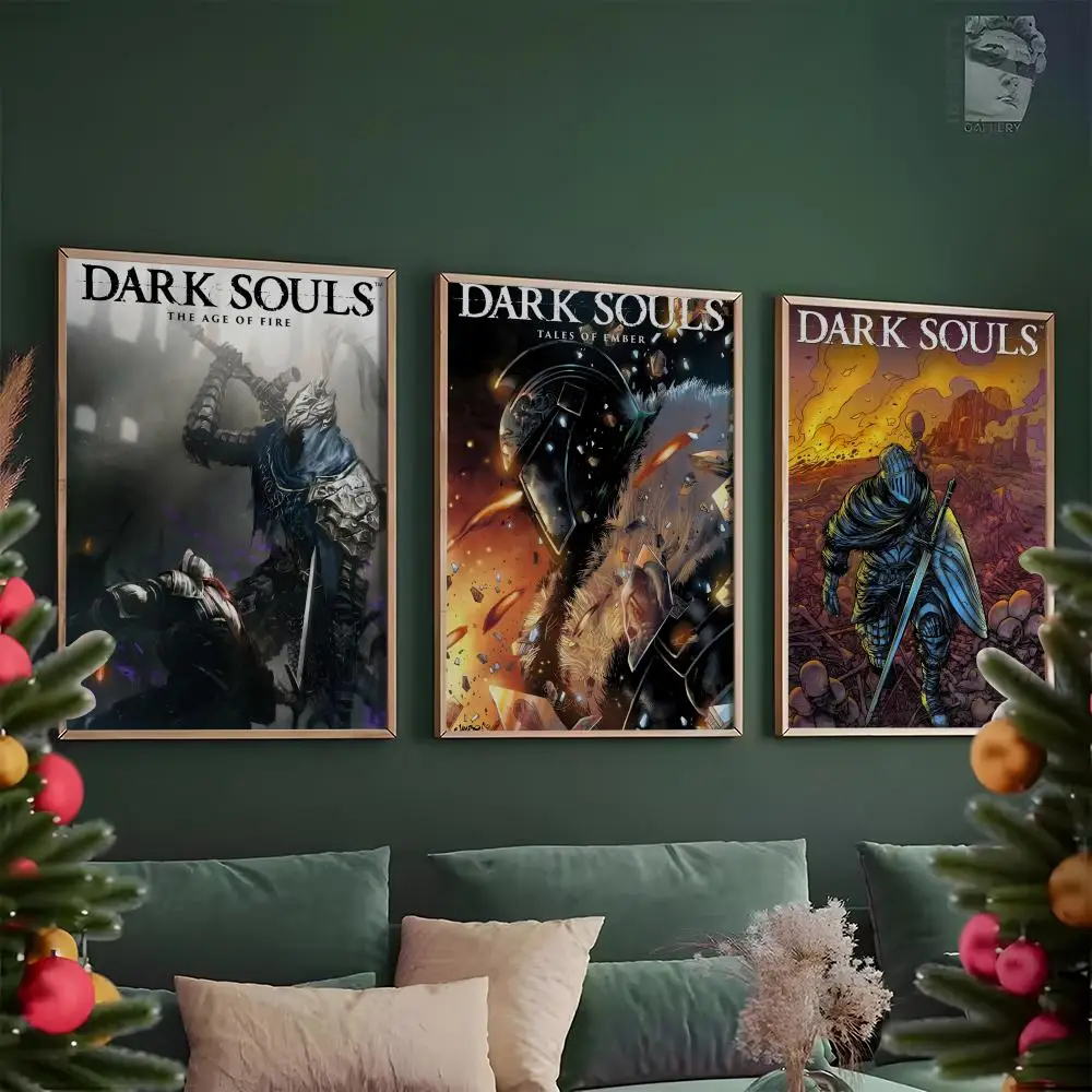 Classic Poster HD Dark Game Anime Hot Theme Singer/OST/Movie-Waterproof S-Souls 3 2 Self-Stick Home Decor