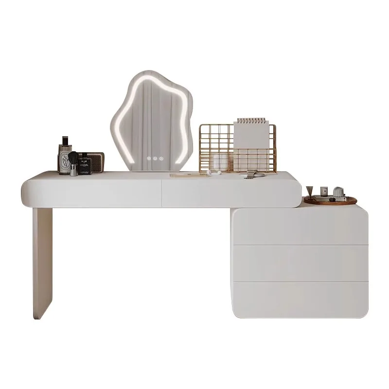 

All solid wood dresser chest, all-in-one modern, creamy style, bedroom