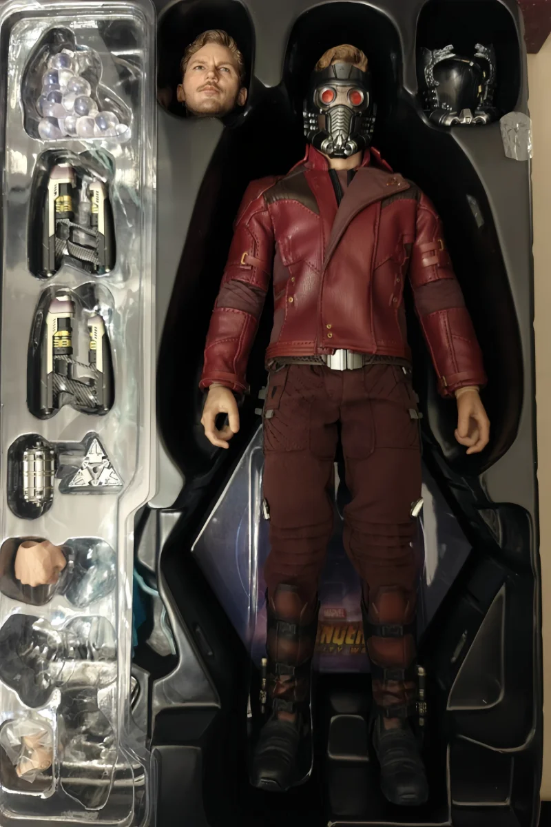 Hottoys Original Marvel Avengers 3 Star Lord 3.0 Hottoys Mms539 Action Figure  Toy Birthday Gifts Hottoycollectible Model