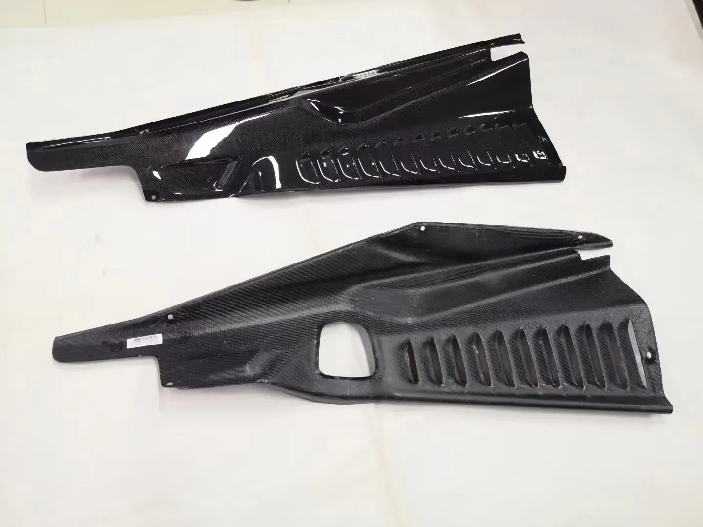 Dry 4 PCS Style Engine Bay Cover for  488 Spider Engine Car Hood Accessories