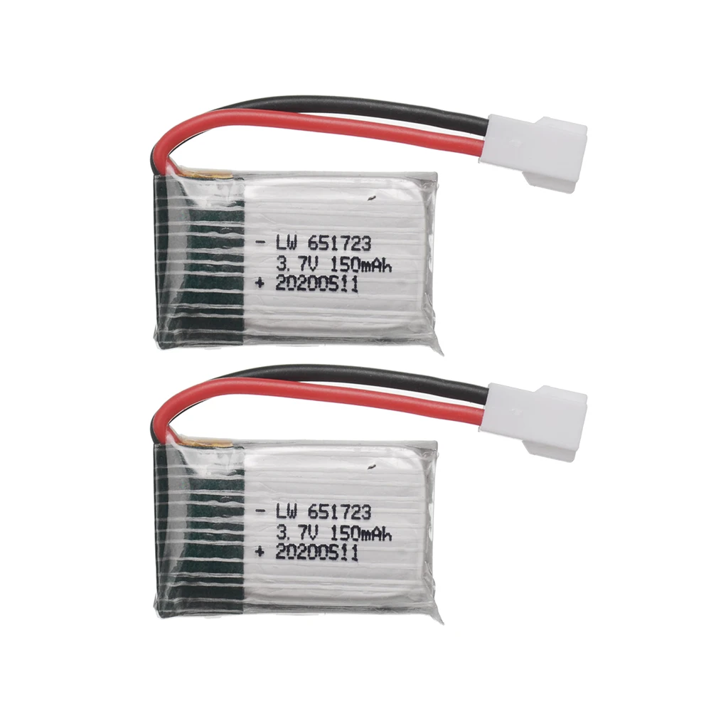 3.7V 150mAh 260mAh 300mAh 400mAh RC Palne Oplaadbare lipo Batterij voor Afstandsbediening FX620 FX820 F22 SU57 Mige530 Vliegtuigen