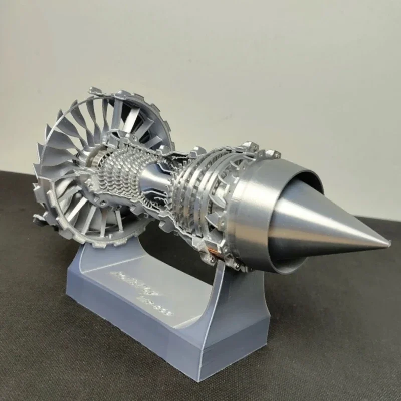 Kits de modelos de motor Turbofan de aviación, experimento científico de plástico, modelos de motor de avión, juguete de potencia de impresión 3D, el más nuevo