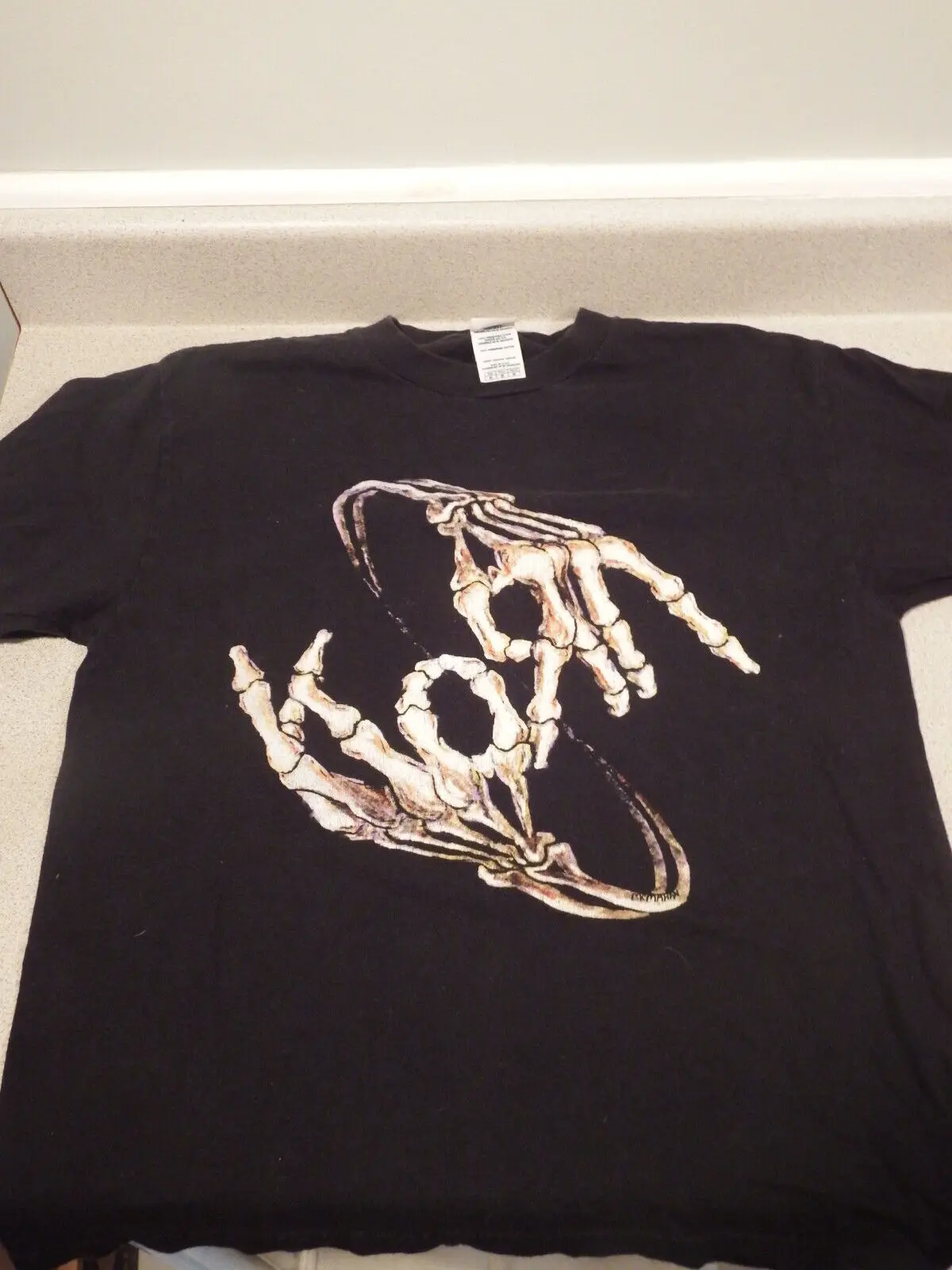 Vintage Korn 2004 Tour Men's Black  T Shirt Size M