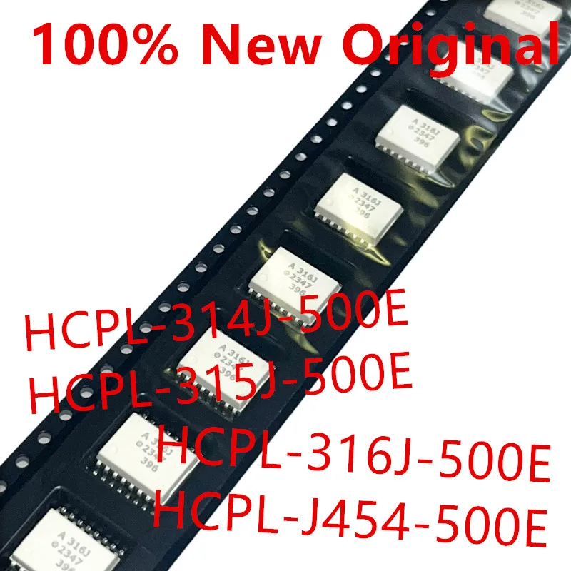 10piece  HCPL-314J-500E  A 314J 、HCPL-315J-500E  A 315J 、HCPL-316J-500E  A316J 、HCPL-J454-500E  AJ454  New driver optocoupler