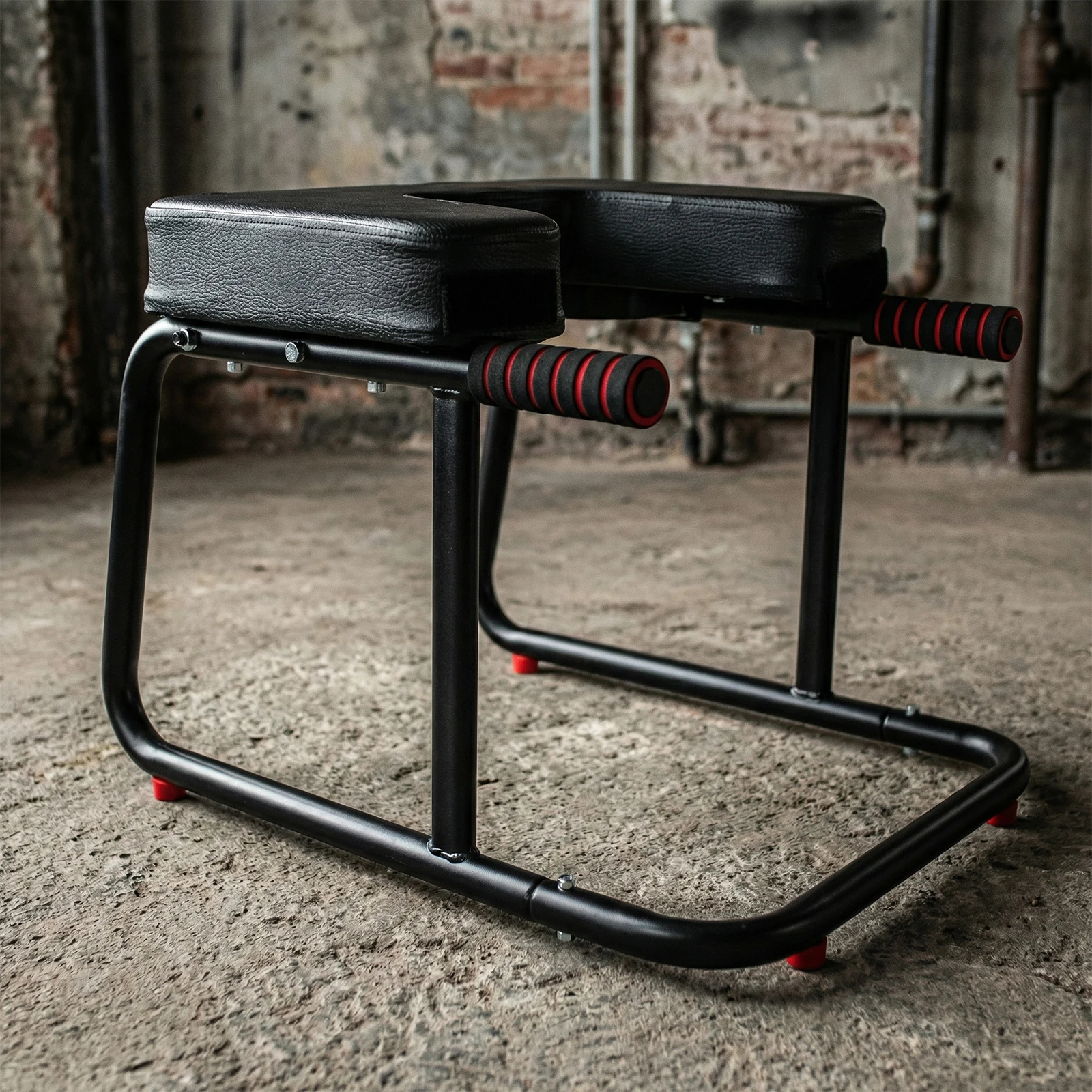 

Стул для йоги с металлическим каркасом и противоскользящим ковриком, сиденье для инверсионной упражнения с подушками из ПУ, для тренировок, фитнеса и спортзала