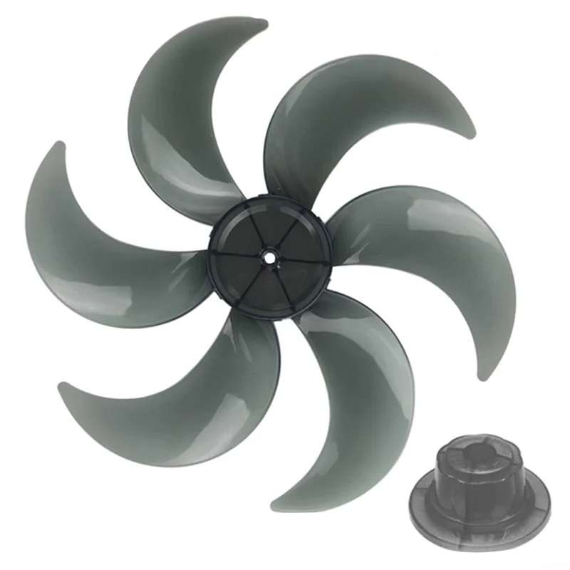 【NEW A39M】 Universal Plastic Fan Blade With Nut Cover Silent Fan Blades Replacement Parts For Standing Pedestal Table Fan Access