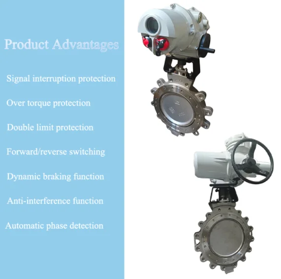 1/4 in Intelligent Multi-turn Electric Actuator 220V 380V IP68 Electric Actuator at the Coal Plant
