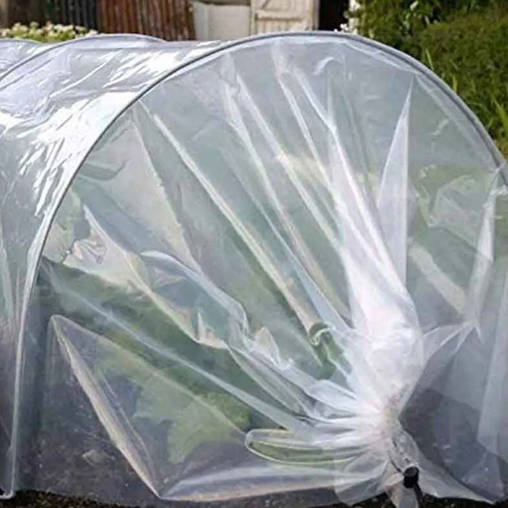 

Plant Antifreeze Film Transparent Greenhouse Cover Clear Winter Frost Protection Garden Reusable PE Film Plant Covers Shrub