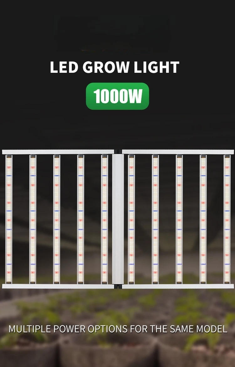 1000W plant light, indoor industrial planting LED full spectrum filling light 1200W plant growth light