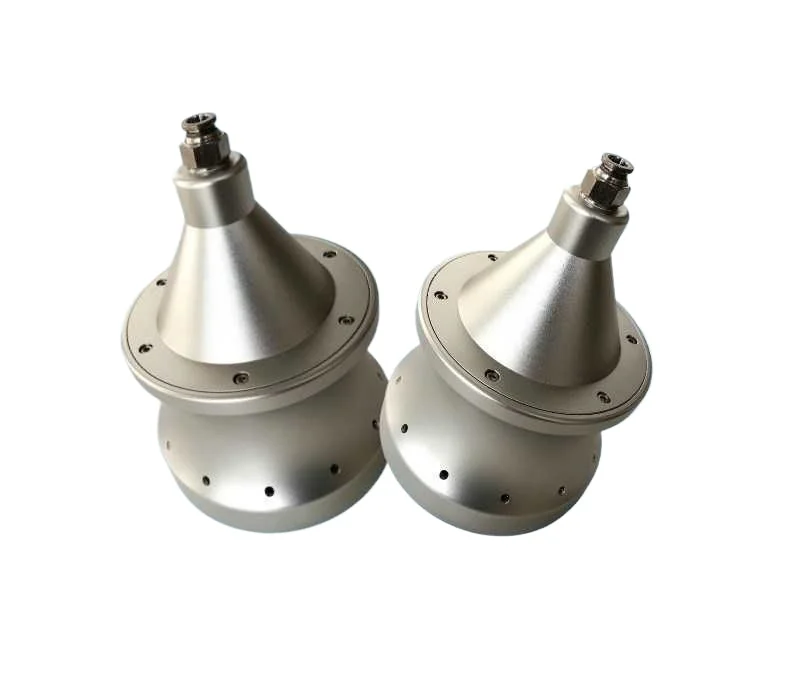 Compressed air planktonic bacteria sampler Pressurized gas diffuser