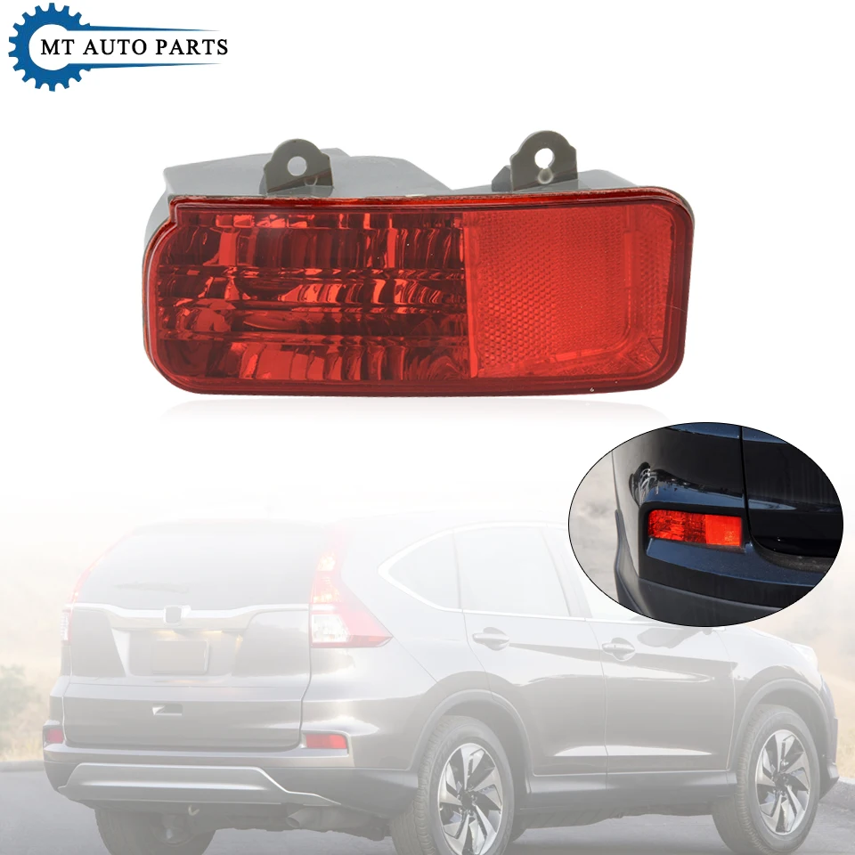 

MTAP Rear Bumper Reflector Lamp Anti-Fog Light For HONDA CRV CR-V 2015 2016 2017 RM1 RM2 RM3 RM4 34550-TFC-H01 34500-TFC-H01