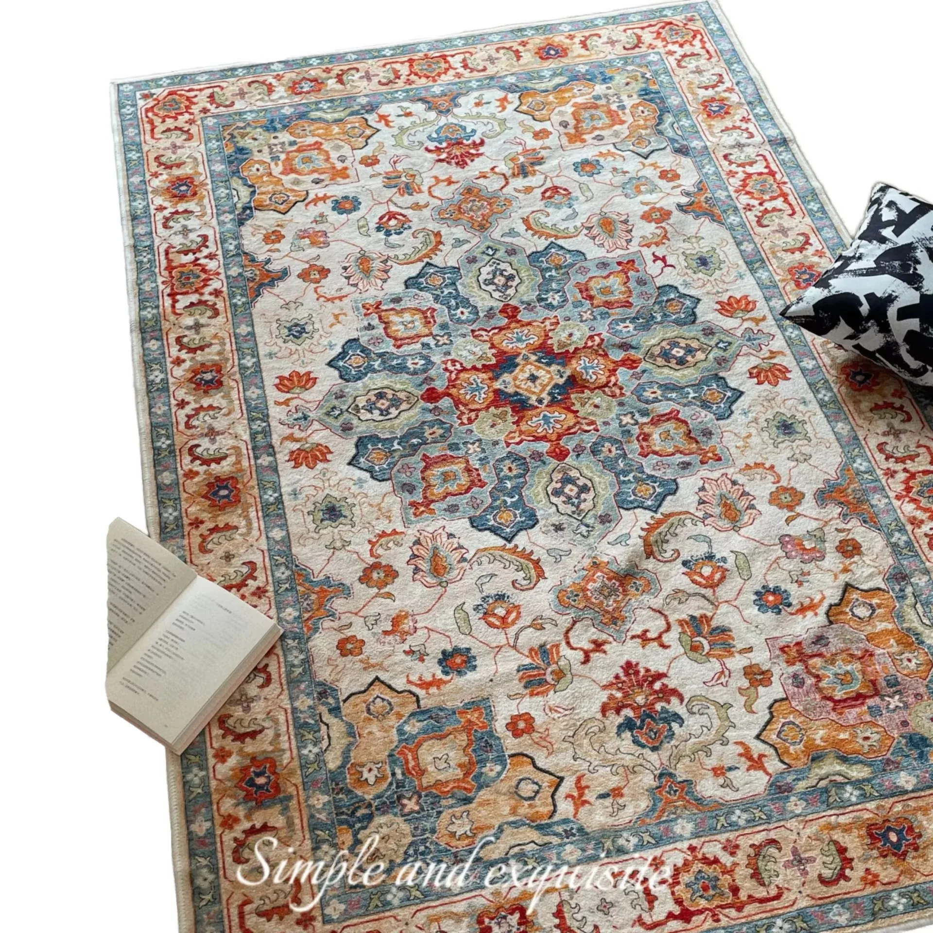 

Eco-friendly Soft Modern Rugs Cheap Carpet Living Room Nordic Printed Carpet for Living Room Fluffy Carpet