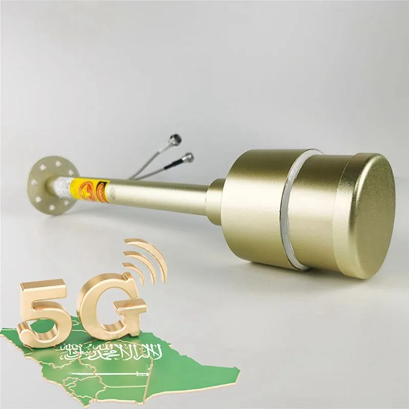 

AEE3-5G 4G Antenna Feed Dual Band 1700-2700Mhz 3300-3800Mhz 2X30dbi Feedhorn Long Range Mimo 5G STC ZAIN Mobily Dish Grid(A) Dur