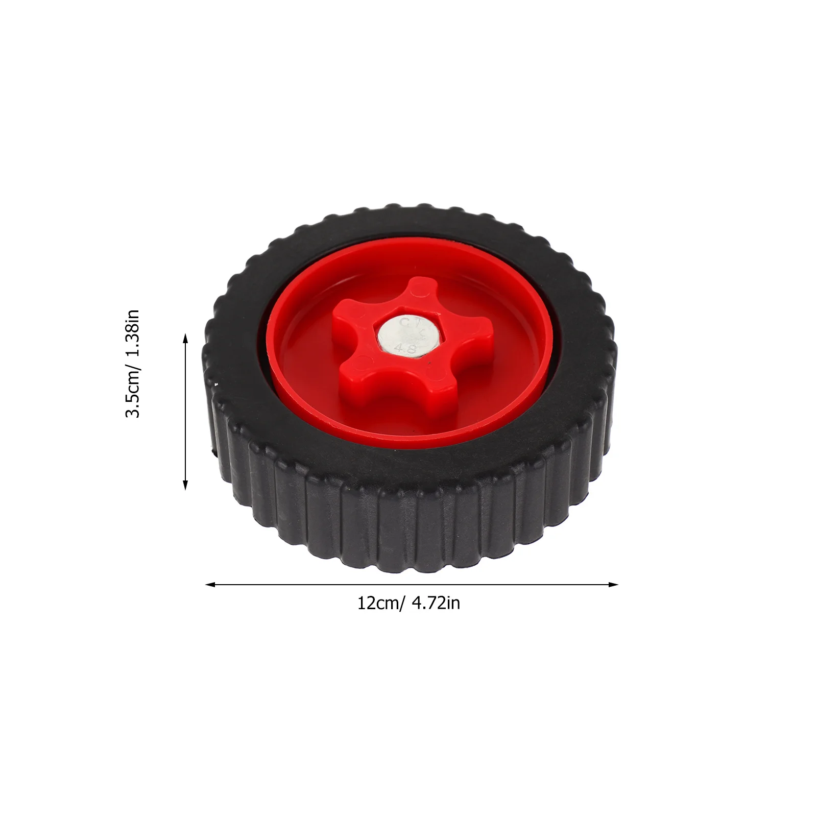 2 قطعة جزازة العشب عجلات مساعدة عجلات دعم قابلة للفصل لقطع العشب مرفق عجلة تشذيب متعددة الوظائف ، #5