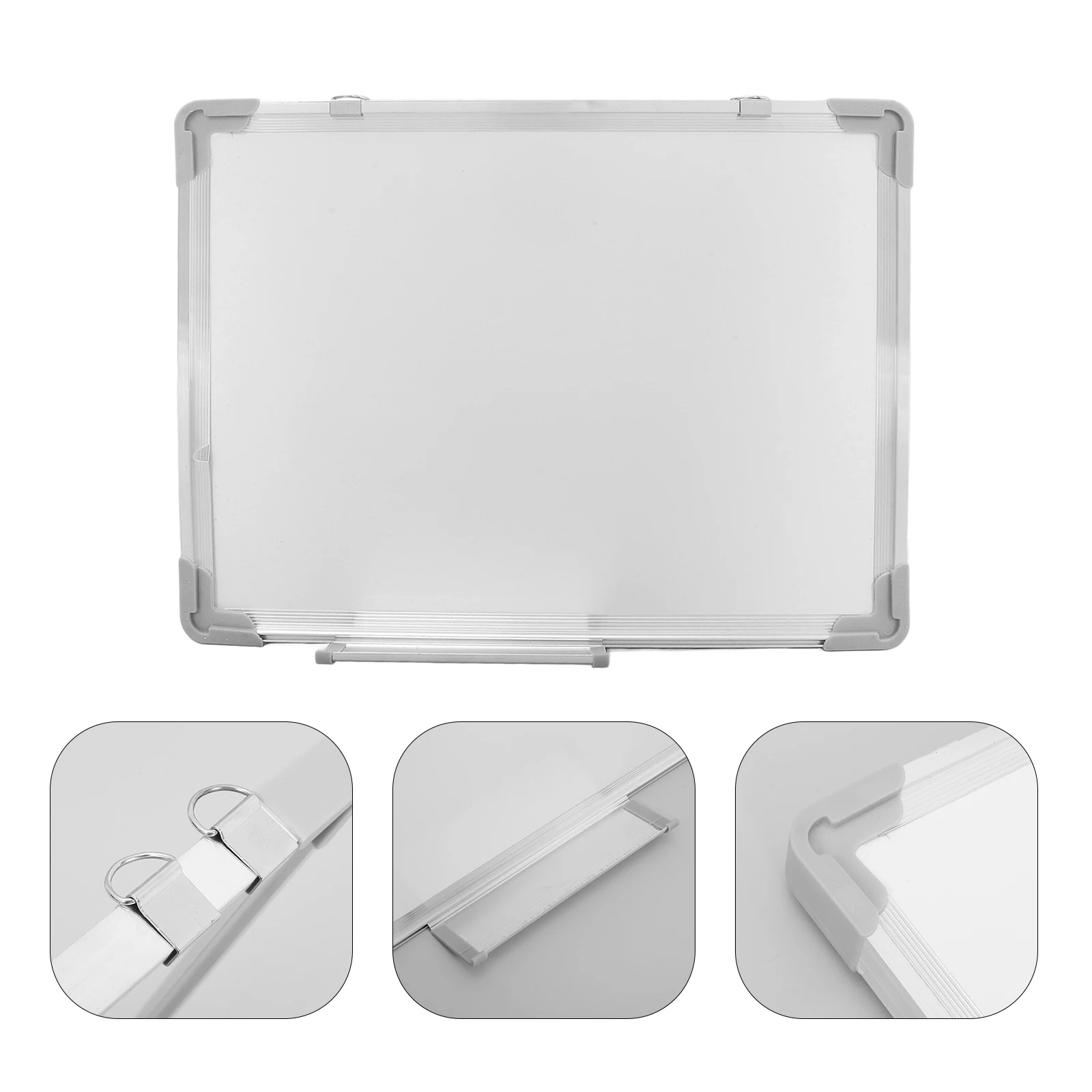 Tableau blanc mural effaçable à sec, cadre en aluminium, petit tableau blanc, bureau, usage domestique, salle d'irritation, fournitures de présentation