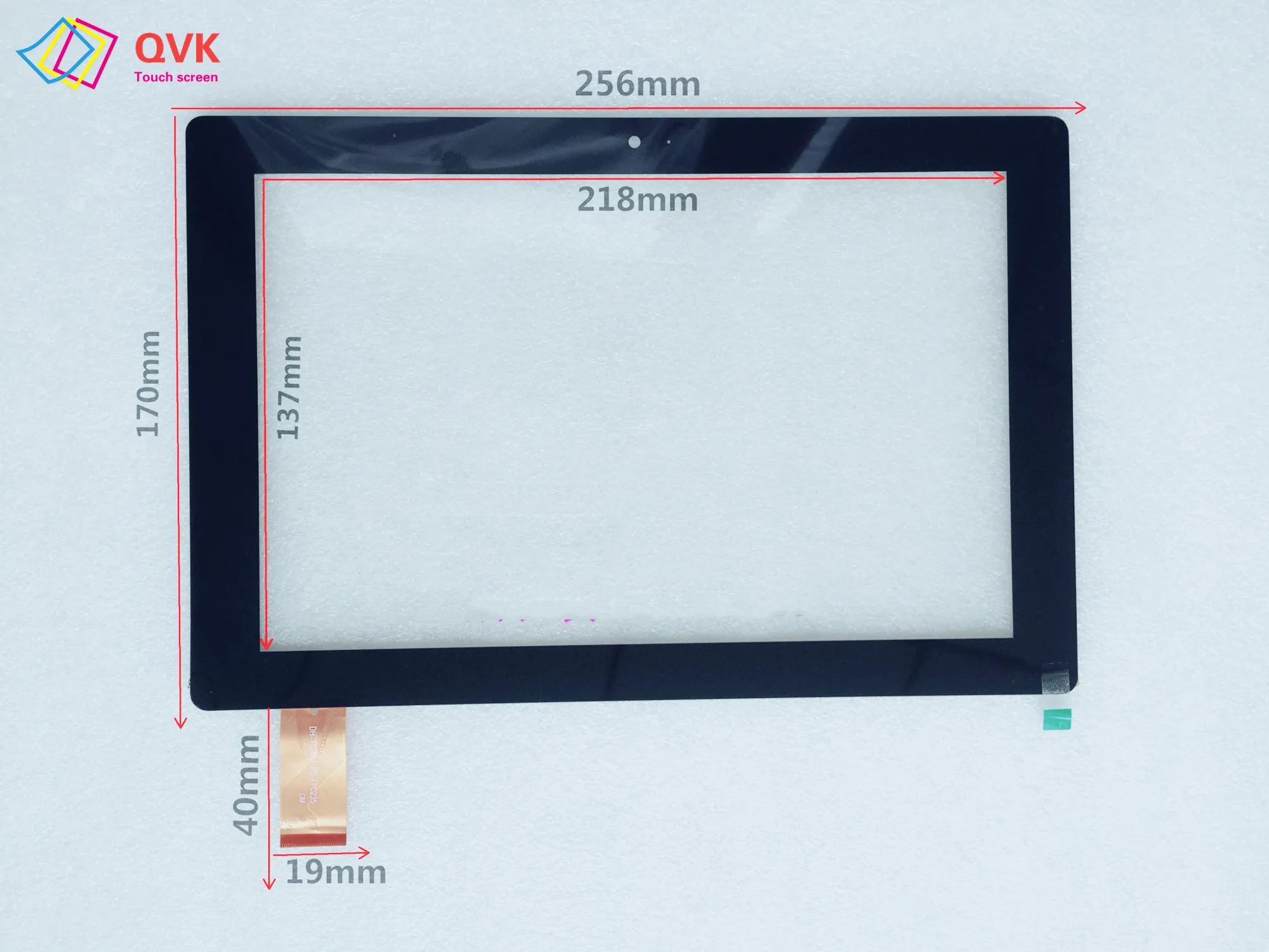 

10.1 inch P/N DH-1074A1-PG-FPC235 Capacitive touch screen sensor panel repair and replacement parts