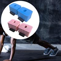2Pcs Sponge Push up Bar Hand/Wrist Protector Non Slip Men Women Support Pad Soft Fitness Pushup Stands Pushup Handles