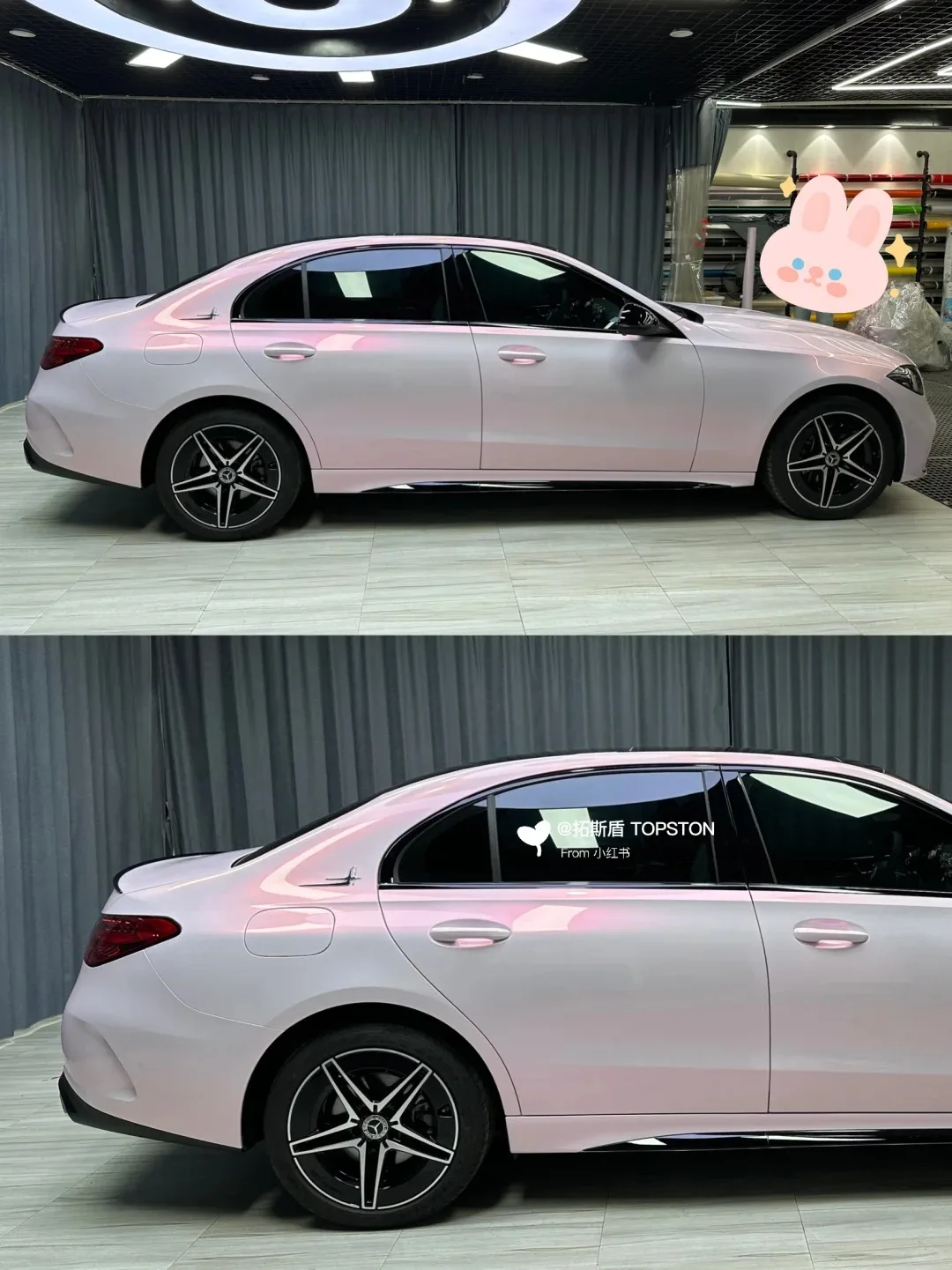 Car Film Flower Pink Highest Quality Vehicle Wrap HD PET Car Cover Covering Film Car Decoration Vehicle Wrap Highest Quality