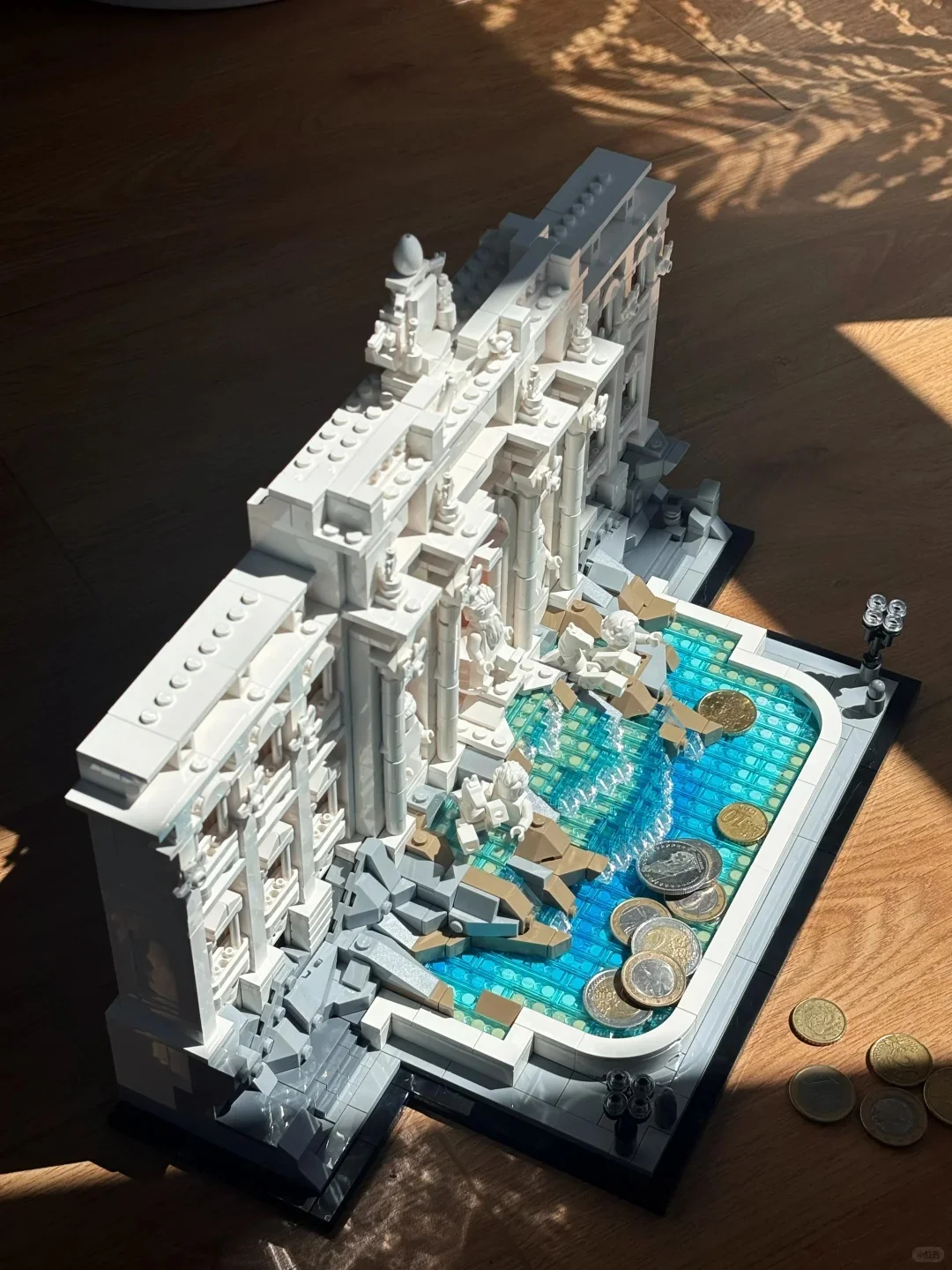 white-wish-pool-building-model-desktop-home-decoration-ornament-birthday-holiday-gift-for-model-collectors