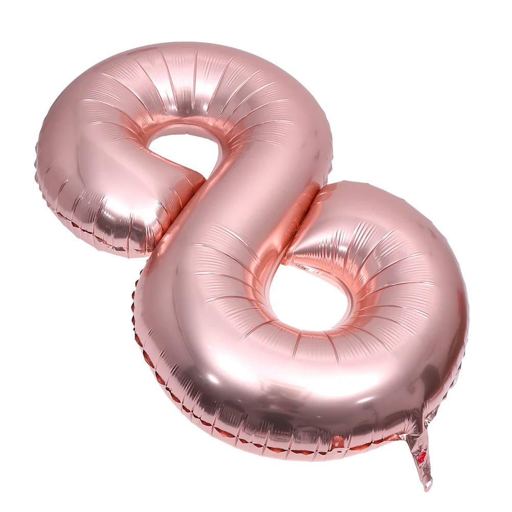 

40 Inch Number 60 Balloon for Party Festival Decoration Reusable Giant Foil Balloon Birthday Wedding Event Backdrop Light Up