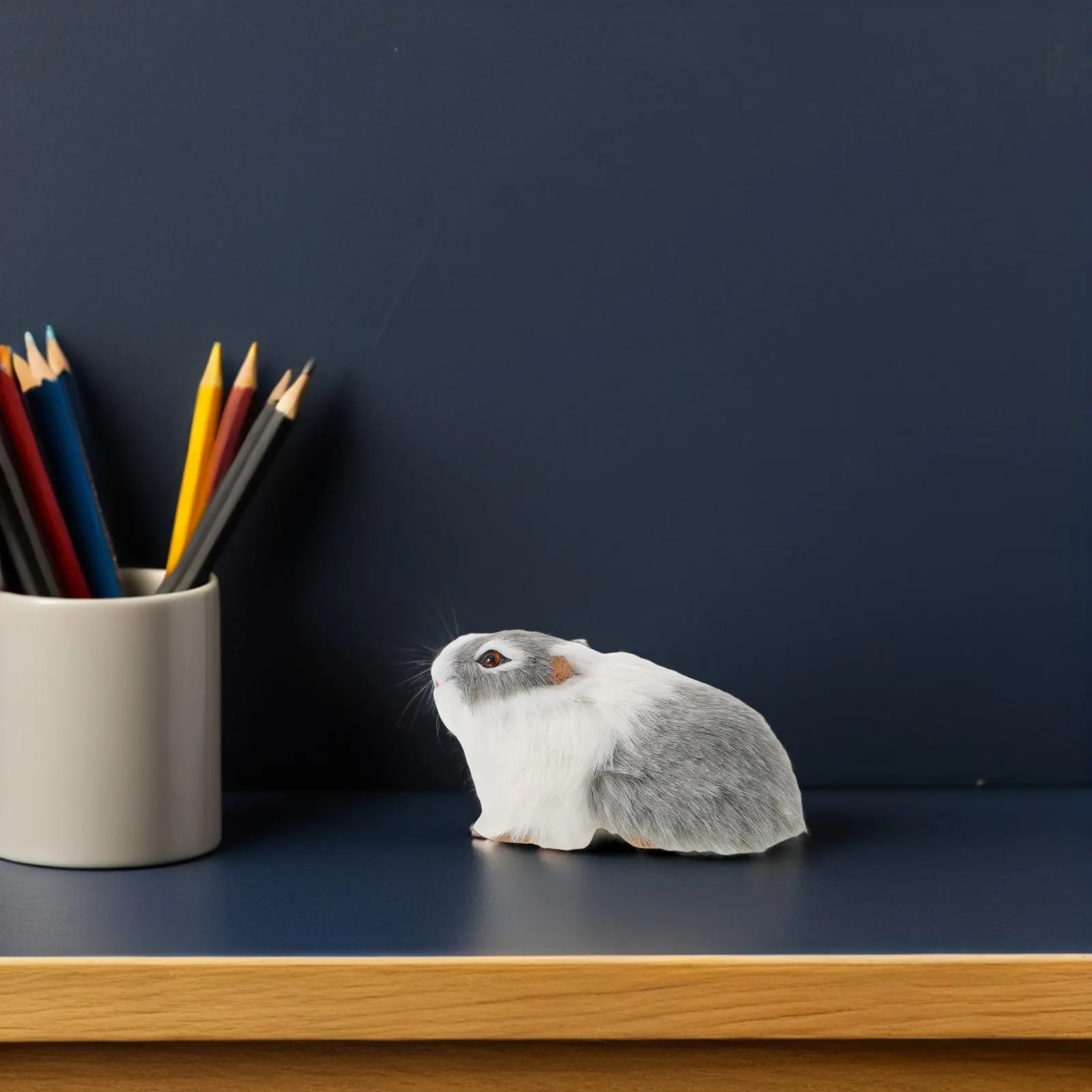 

Realistic Guinea Pig Stuffed Animal Soft Lifelike Farm Animal for Kids Educational Cognition Sensory Learning Classroom