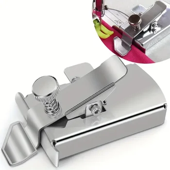 固定ゲージ,エッジガード,アンチロールエッジ,ソーイングマシン,ジッパー,プレッサーフット,ユニバーサルロックエッジ