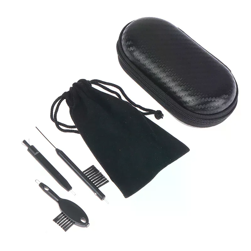3Pcs Hearing Aid Cleaning Care Kit Cleaning Brush Ventilation Rods Screwdrivers