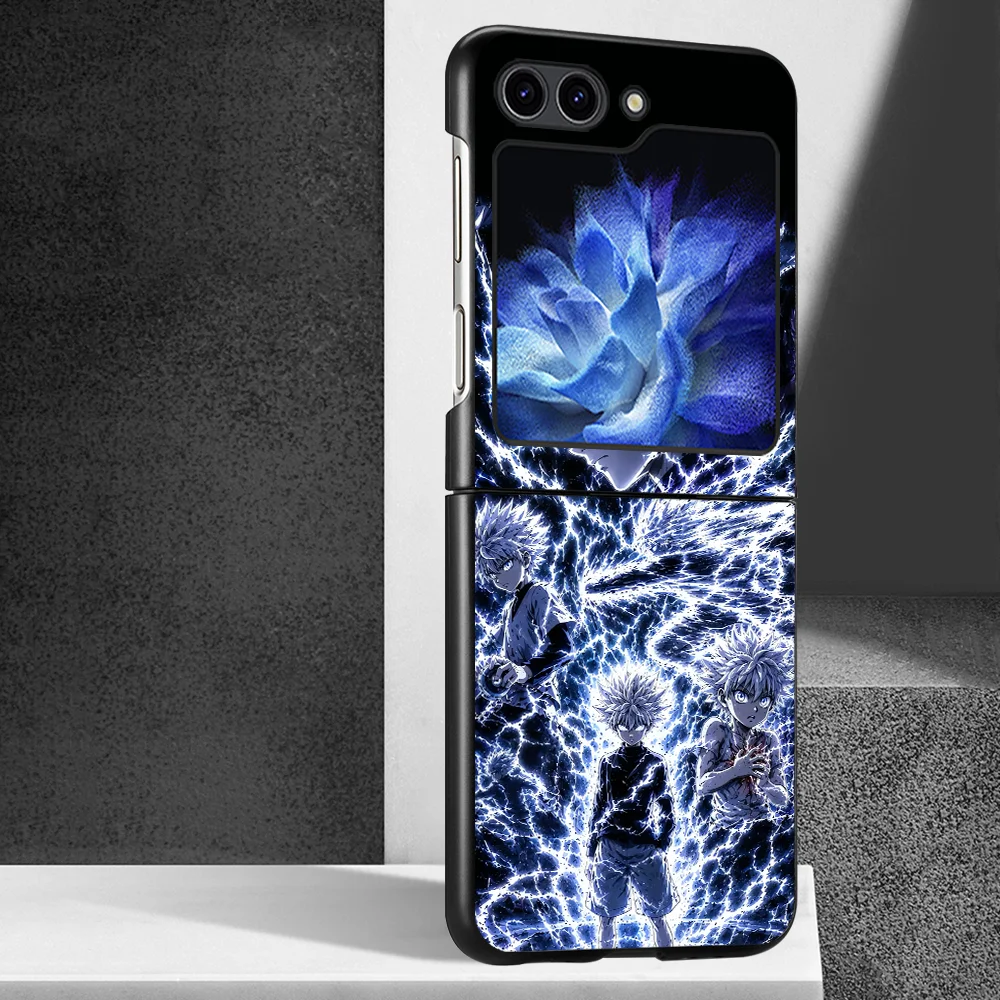 Чехол для Samsung Galaxy Z Flip 8 Z Flip 7 6 5 4 Z Flip5 ZFlip8 Z Flip6 ZFlip7 FE Z Flip4 с дизайном аниме Hunter X Hunter