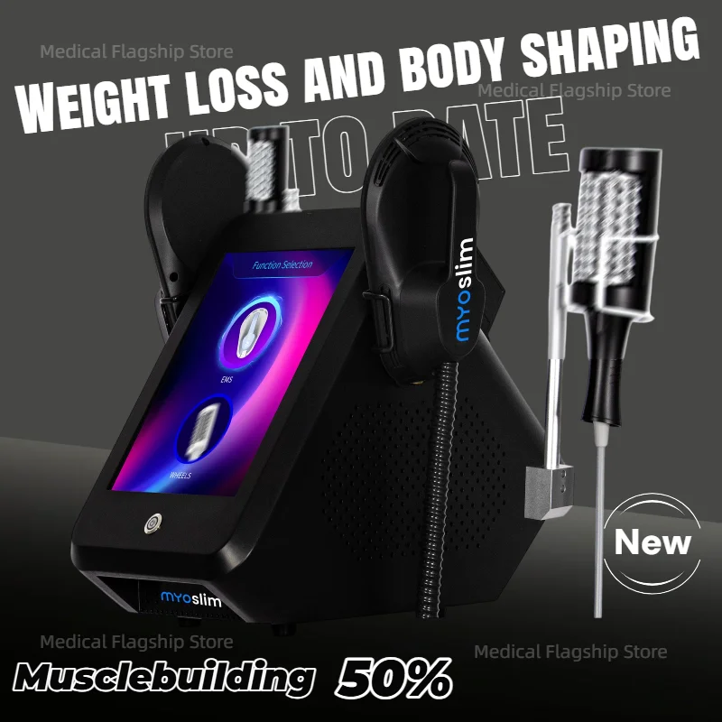 Máquina de Fitness 2 en 1 MYOSLIM y EMS Nova RF Roller para Ganar Músculo y Adelgazar, Equipo de Salud y Belleza para Salón