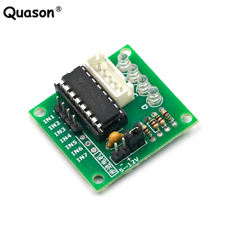 Módulo de prueba de placa de controlador de Motor paso a paso ULN2003 de alta potencia para Arduino AVR SMD