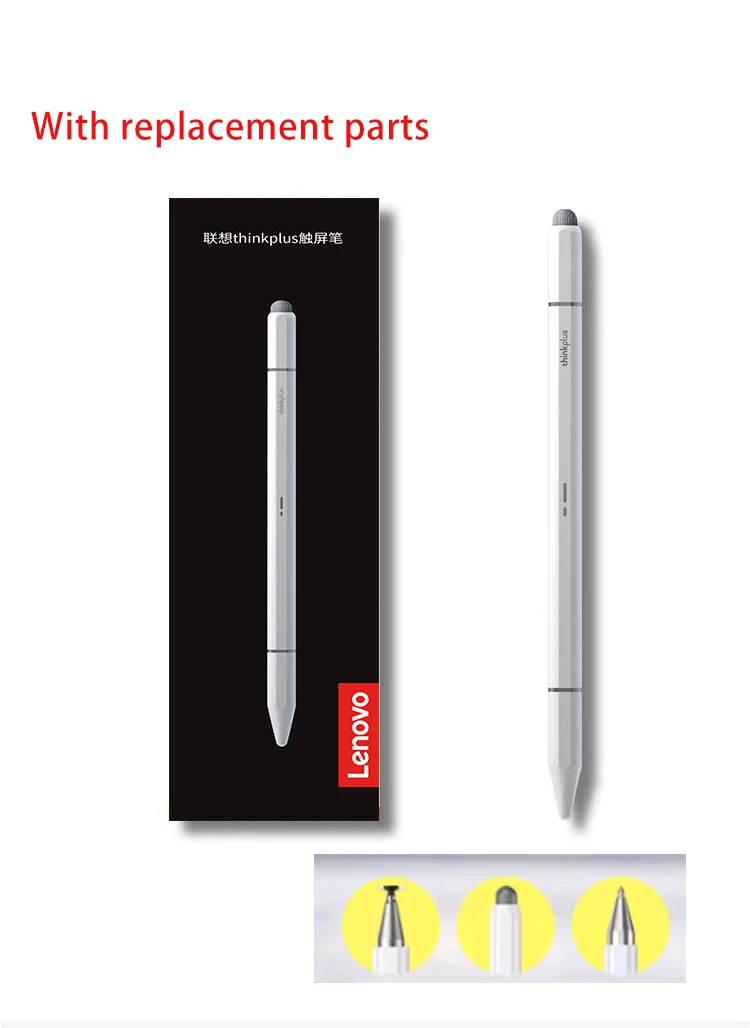 

Lenovo stylus For Android IOS Capacitive Universal Screen For iPad Apple Pencil Huawei Xiaomi Samsung Tablet 3 pen tips Pen