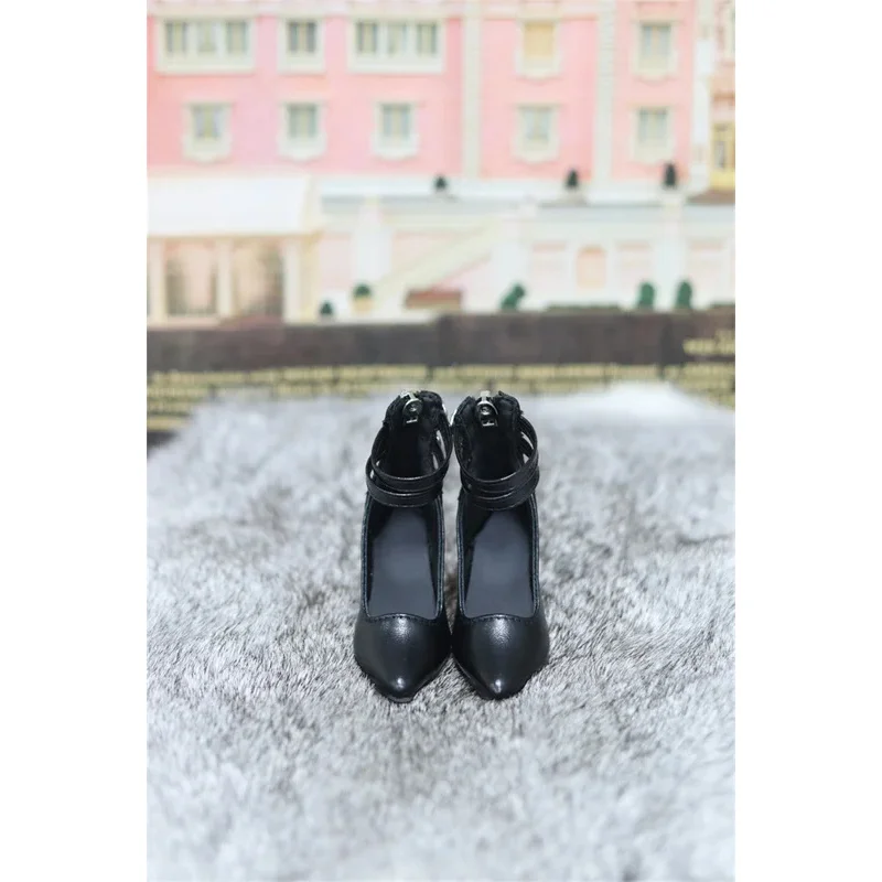 

Обувь для кукол BJD 1/3 (женская) / SD / DD / SDGR / SD16: остроносые туфли на высоком каблуке с двойной застежкой, аксессуары для кукол BJD