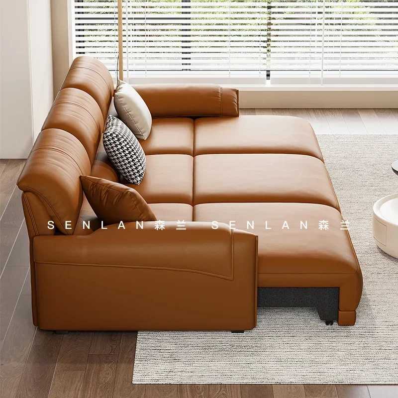 Italian Electric Living Room Sofa Simple Modern Living Room Retractable Patio Sofas Lazy Modular Home Furniture Sofa view 3