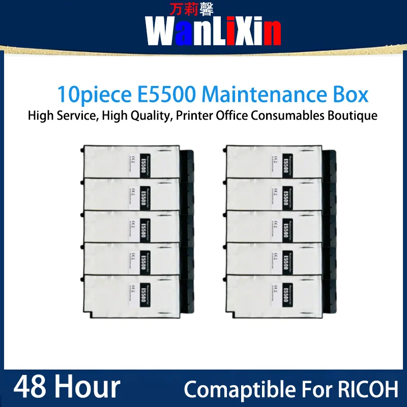

10PIECE E5500 Maintenance Box Compatible For Riso GX e5500 SG5100 SG5200 SG5200FT Printer