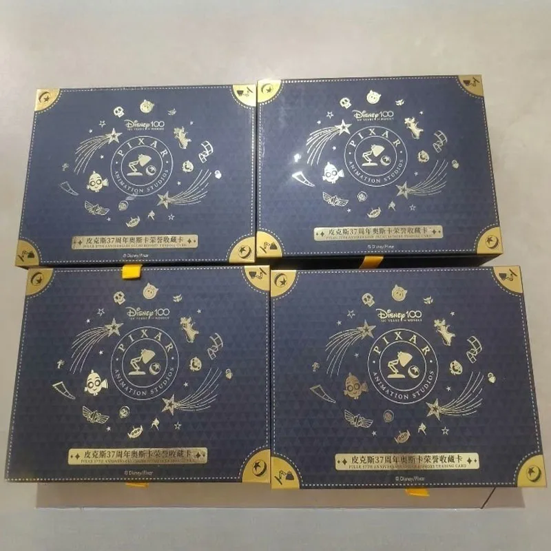 

Card Fun Official Genuine Disney Cards Pixar 37th Anniversary Collectible Cards Senluo Wanxiang Anime Peripheral Kids Gift Toys