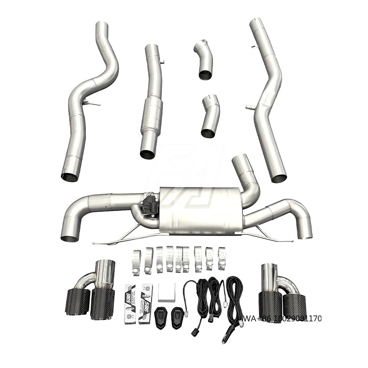 

Выхлопная система для BMW 3, 4, 5, 6, 7 серий: средняя и задняя секции, электронный клапан, глушитель, выхлопная труба Cat-Back