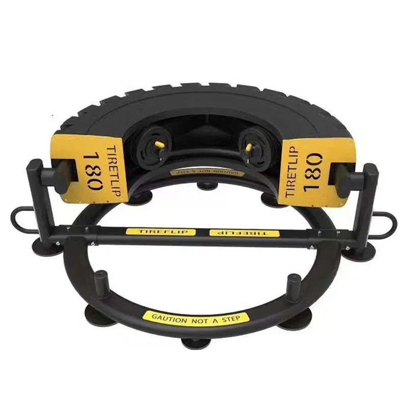 Flipping Tire Half-Moon Weighted Fitness Trainer 180-Degree Flip Fitness Equipment