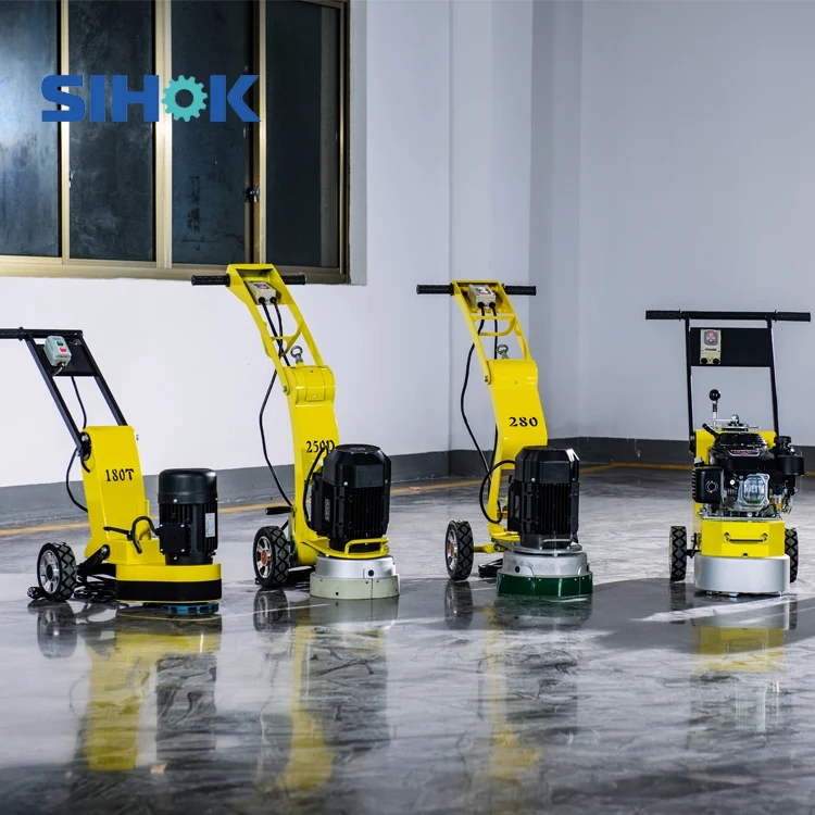 110V 220V Peso leve 10 polegadas 250mm Moedor de piso Moedor de concreto epóxi (SHCG-250D)