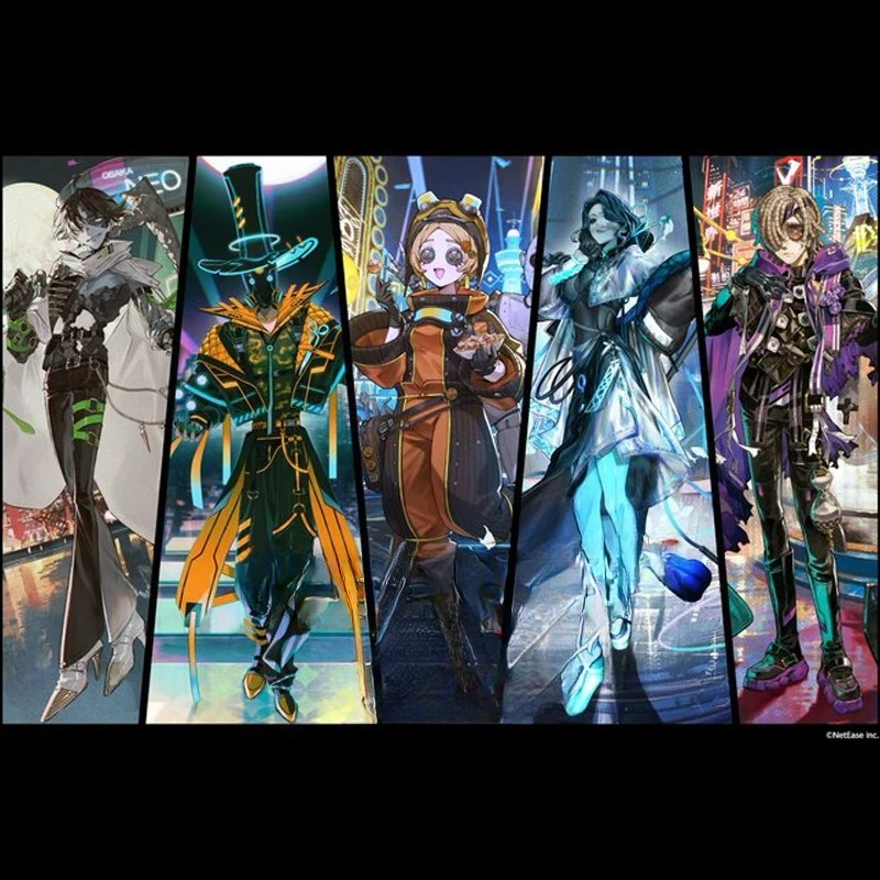 

Game Identity V Acrylic Stand Figure Doll Anime Mechanic Grave Keeper Naiad Keychain Cosplay Toy for Gift