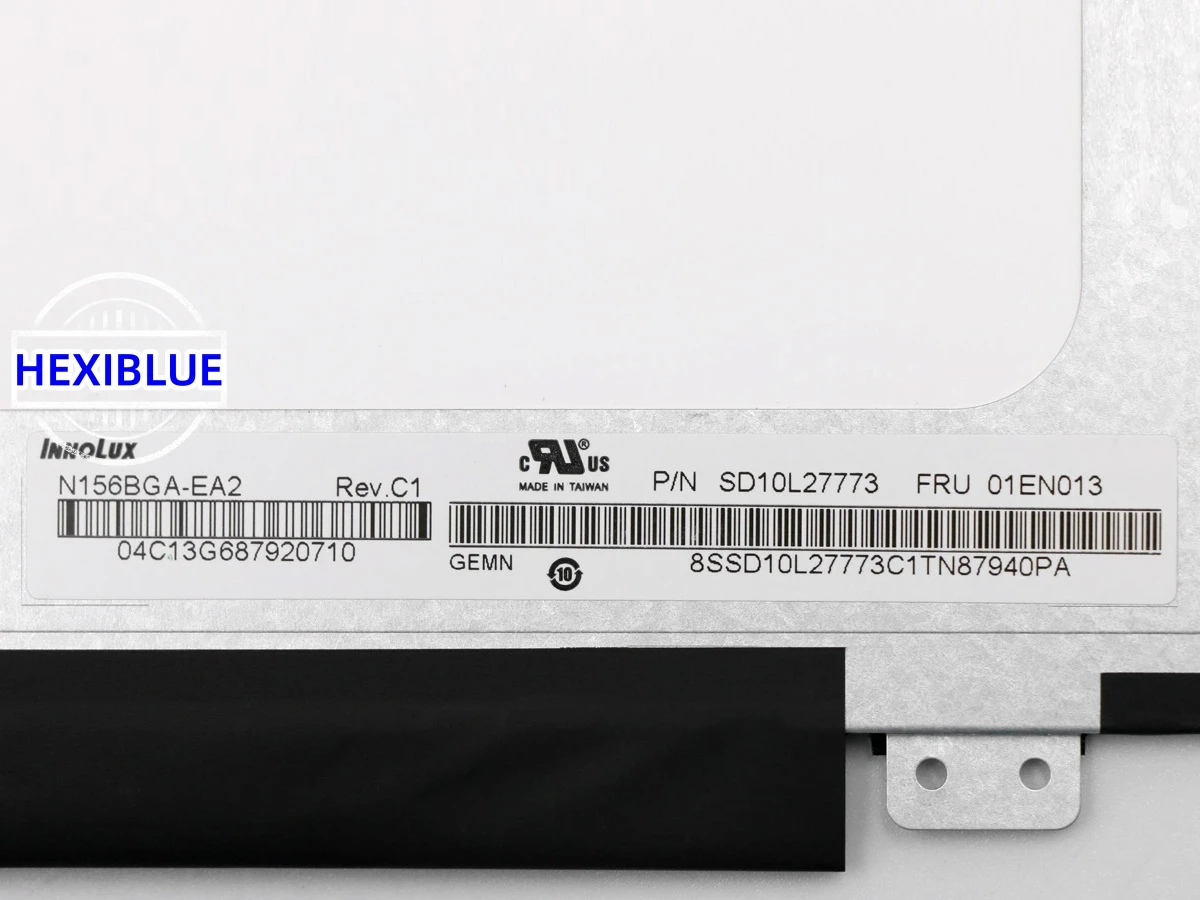 Imagem -04 - Tela do Portátil da Exposição da Matriz do Lcd N156bge-eb2 Nt156whm-n32 N42 B156xtn04.1 Lp156whb-tpc1 a1 N156bga-eb2 hd 1366x768 156