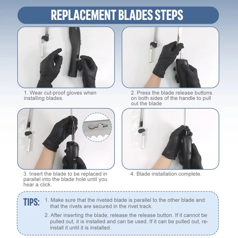 التكتيكية صلابة عالية سكين السمك اللون بقاء متعددة الوظائف سكين العظام في الهواء الطلق اللاسلكي سكين قرن السمك الكهربائية #4