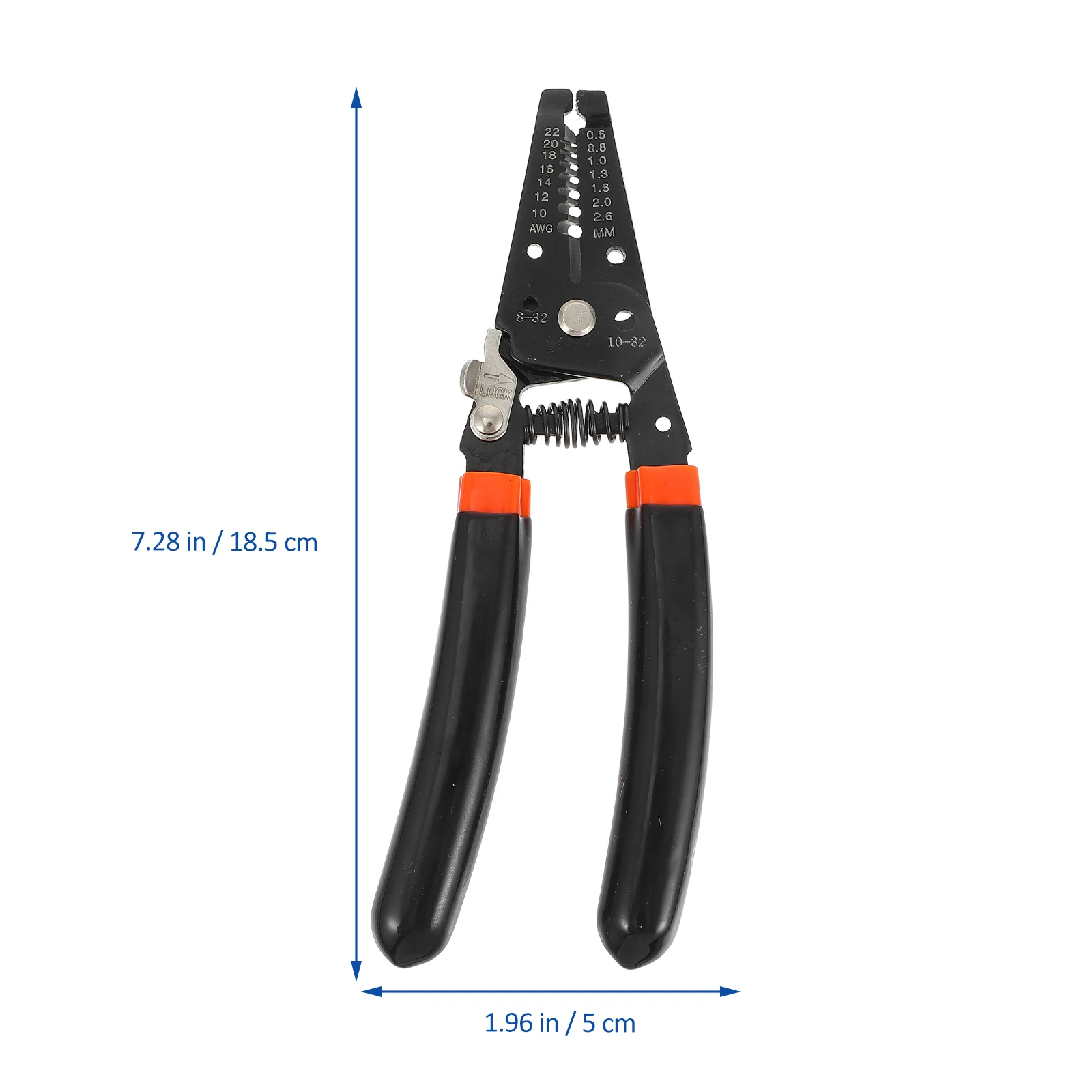 

Multifunctional 7 Inch Bent Handle Wire Strippers Electrician Pliers Cable Tool AWG Wire Stripping Solid Stranded Wires