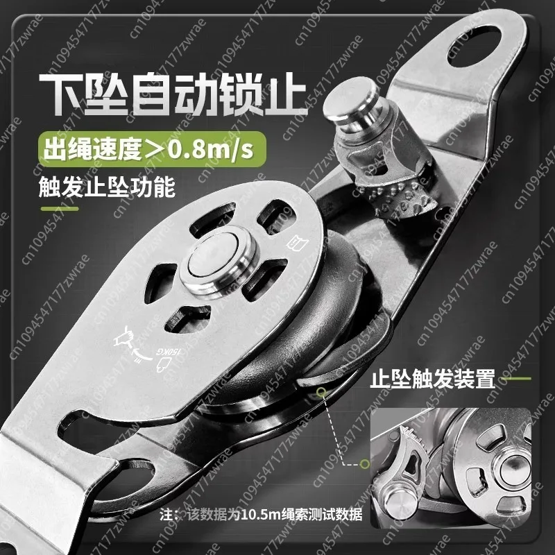 Hot Wheel Lifting and Labor-saving Hoisting and Lifting Self-locking Pulley Block, Heavy Object Hoisting and Lifting Device