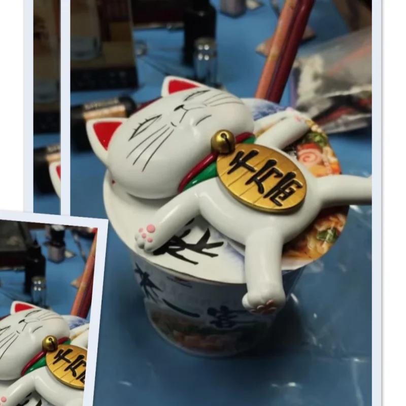 Dan Da Dan Turbo Granny Maneki Neko 액션 입상 모델링 고양이 맞춤형 모델 장난감 Collectible Desk Decor Ornament Gift
